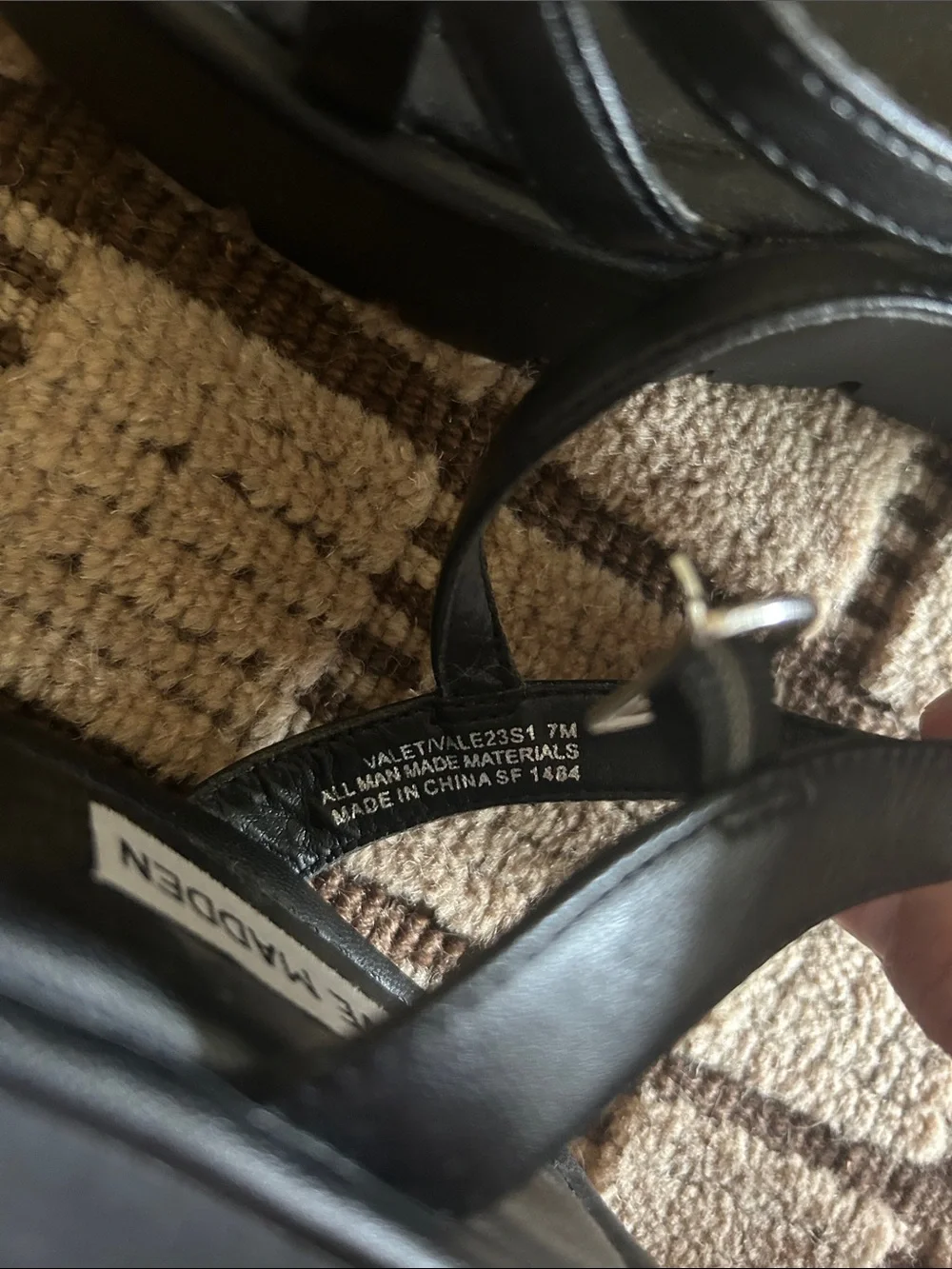 Steve Madden chunky platform
